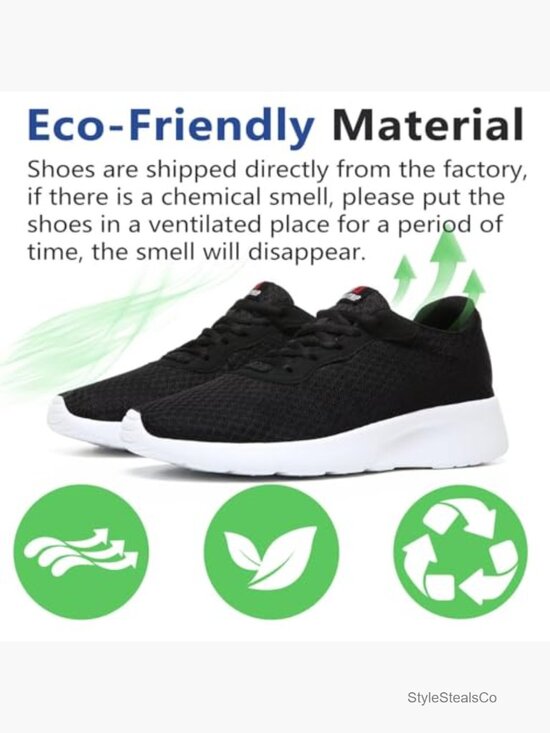 Ultra Breathable Mesh Walking Shoes for Men, Non-Slip Cushioned Sneakers main image 7